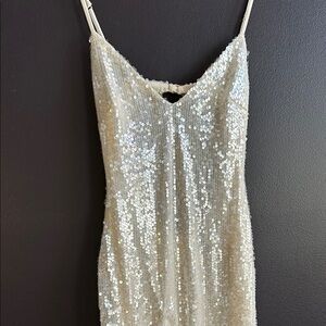 Sequin Evening Gown
